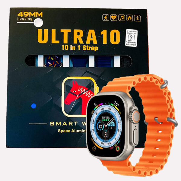 Ultra-10-Smart-Watch-With-10-Straps