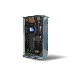 Airox PB-05 Power Bank – 10000mAh, 22.5W Fast Charging, Dual Ports, Transparent Design - Image 2