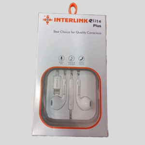 Interlink Elite Plus Wired Handsfree for iPhone – High Clarity Audio with Built-in Mic & Comfort Fit - Image 2